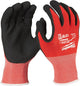 Milwaukee accessoires gedipte werkhandschoenen | snijklasse 1 a - l 9 | 1 paar - 4932471417