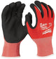 Milwaukee accessoires milwaukee snijklasse 1gedimde handschoenen. 12 pack cut level 1 handschoenen-l 9 - 4932471615