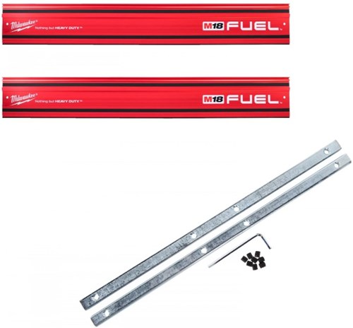 Kit accessori Milwaukee gr1400 | 2 binari di guida 1400 mm per m18 fps55 4932480906