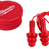 Accessori Milwaukee tappi per le orecchie riutilizzabili con cordino | 3 pezzi - 4932471904