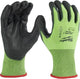 Accesorios Milwaukee guantes de trabajo de alta visibilidad | clase de corte 5 e - 10 xl | 1 par - 4932479934