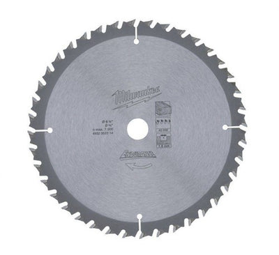 Milwaukee accessoires hm cirkelzaagblad | 165 x 15,87 x 24t | hout mdf laminaat - 4932471311