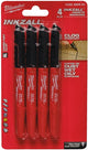 Accessori Milwaukee pennarelli inkzall | nero | 4 pezzi - 4932480551
