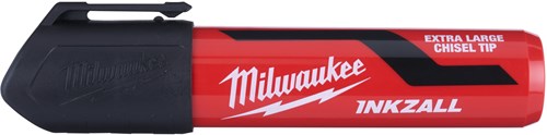 Accessori Milwaukee inkzall nero xl marcatore a punta scalpello - 4932471558