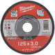 Accessori Milwaukee disco da taglio in metallo sc41 125 x 3 mm pro+ - 25 pezzi - 4932451492
