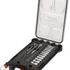 Accessori Milwaukee metric 1 4 cricchetto + set di chiavi a bussola (28 pezzi) in packout compact slim organizer - 4932478812