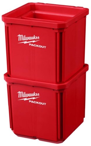 Packout accessori Milwaukee contenitori 10x10 cm (2 pezzi) - 4932480698