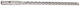 Milwaukee accessoires sds-plus hamerboor mx4 8 x 215 mm (10stuks) - 4932464872
