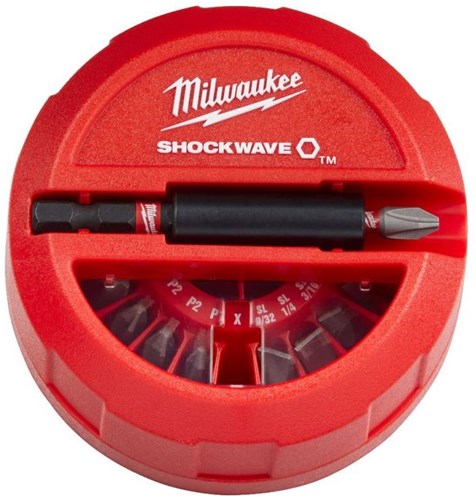 Accessori Milwaukee shockwave gen ii disco 15 pezzi - 4932430904
