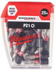 Accesorios milwaukee shockwave gen ii pz1 25mm 25 piezas - 4932430861
