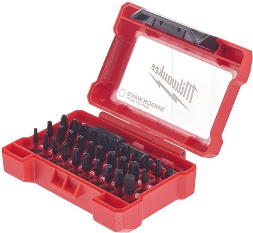 Imp Milwaukee accesorios juego de puntas shockwave act duty (32 piezas) - 4932464240