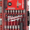 Imp Milwaukee accessori set di punte per viti shockwave act duty 38 pezzi - 4932492009