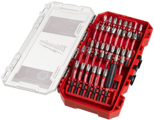 Imp Milwaukee accessori set di punte per viti shockwave act duty 38 pezzi - 4932492009