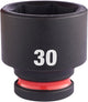 Milwaukee accessoires shockwave krachtdop 1 2 kort 30 mm | 1 stuk - 4932480324