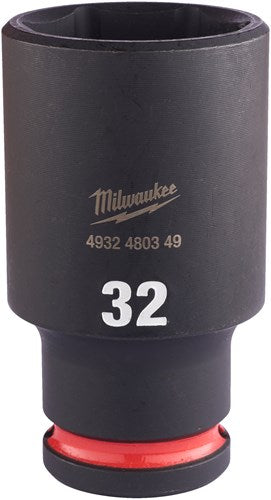 Accessori Milwaukee presa a impatto shockwave 1 2 lunga 32 mm | 1 pezzo - 4932480349
