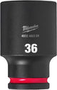 Accessori Milwaukee presa impatto shockwave 1 2 lunga 36 mm | 1 pezzo - 4932480351