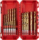 Accessori Milwaukee set esagonale shockwave rosso scatola pronta per l'imballaggio punte per metallo hss-g - 4932499763
