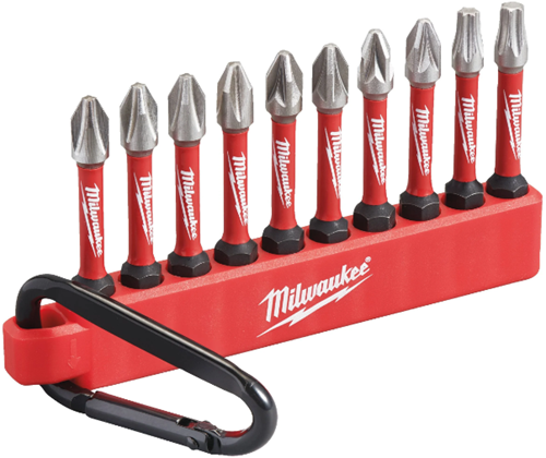 Accessori Abi Milwaukee Shockwave™ SHW CD Carner Set 2 | 10 pezzi - 4932492939