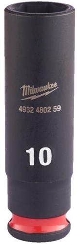 Accessori Milwaukee presa impatto shockwave 1 4 profonda 10 mm | 1 pezzo - 4932480259