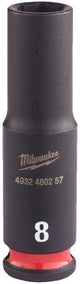 Accessori Milwaukee presa impatto shockwave 1 4 profondità 8 mm | 1 pezzo - 4932480257