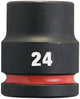 Accesorios Milwaukee vaso de impacto shockwave 3 4 24 mm | 1 pieza - 4932480366