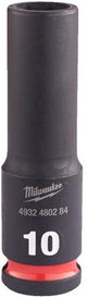 Milwaukee accessoires shockwave slagdop 3 8 diep 10mm | 1 stuk - 4932480284