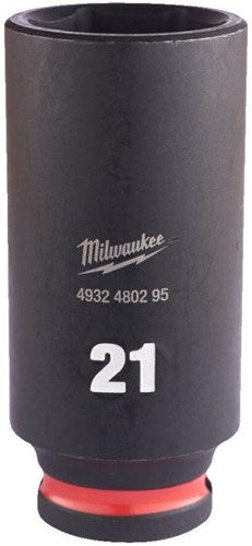 Accessori Milwaukee presa impatto shockwave 3 8 profondità 21 mm | 1 pezzo - 4932480295