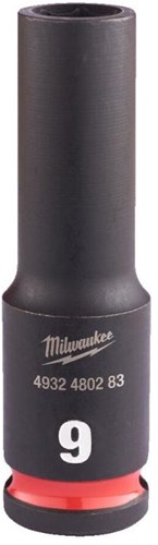 Accessori Milwaukee presa impatto shockwave 3 8 profondità 9 mm | 1 pezzo - 4932480283