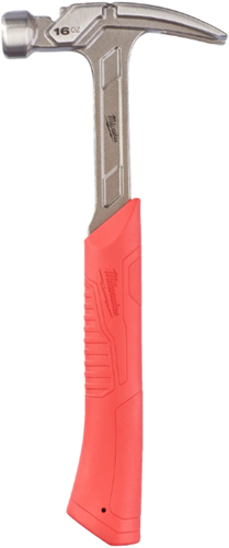 Accesorios Milwaukee martillo de garra recto de acero 16oz 450g - 4932478653