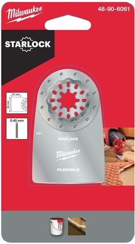 Milwaukee accessoires starlock - omt sl scraper flexible 52x37mm-1pc - 48906061