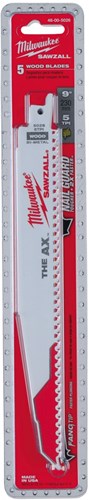 Milwaukee accessoires the ax - reciprozaagbladzaagblad 230 5 - 3,2 mm (25 stuks) - 48008026
