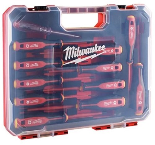Set cacciaviti vde trilobo accessori Milwaukee - 12 pezzi - 4932479095