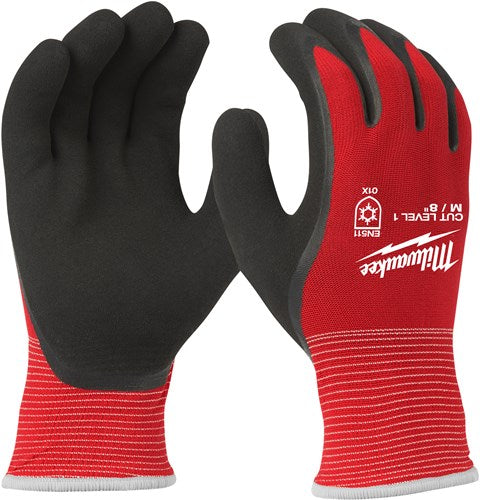 Accesorios milwaukee guantes de trabajo de invierno clase de corte 1 a - xxl 11 | 1 par - 4932471346
