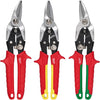 Set di cesoie per lamiera Milwaukee | 3 pezzi - 4932499020