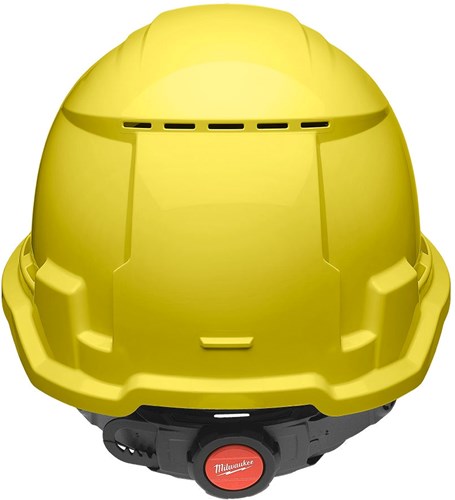 Casco di sicurezza ventilato Milwaukee Bolt100 giallo - 4932478913