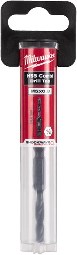 Accesorios Milwaukee combinación de grifo de taladro milwaukee | 1 4 hss-g | m5x57mm - 4932498263