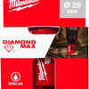 Milwaukee accessoires milwaukee boren | diamond max™ | 1 4 nat droog | 29 mm 1 4 hex - 4932498351
