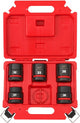 Juego de llaves de vaso Milwaukee | 3 4 | 5 piezas - 4932498749