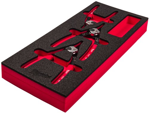 Milwaukee foam inlay borgveertangenset | 3-delig - 4932493632