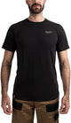 Milwaukee ht ss bl s t-shirt hybrid short sleeve black s - 4932492963