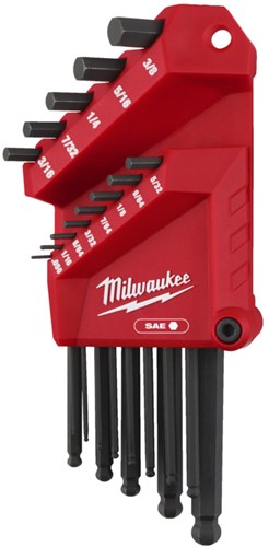 Juego de llaves hexagonales Milwaukee imperial | 9 piezas - 4932493615