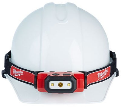 Milwaukee l4 hl-vis-301 | Linterna frontal reflectante recargable por USB - 4933479768 4933479768