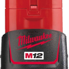 Milwaukee m12 b2 accu (12 v 2.0ah redlithium-ion) - 4932430064