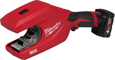 Milwaukee m12 pcss54-402c m12™ raptorxl™ cortatubos inalámbrico | acero inoxidable - 4933498605