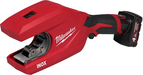 Milwaukee m12 pcss54-402c m12™ raptorxl™ accu pijpsnijder rvs (2x 4.0ah accu) - 4933498605