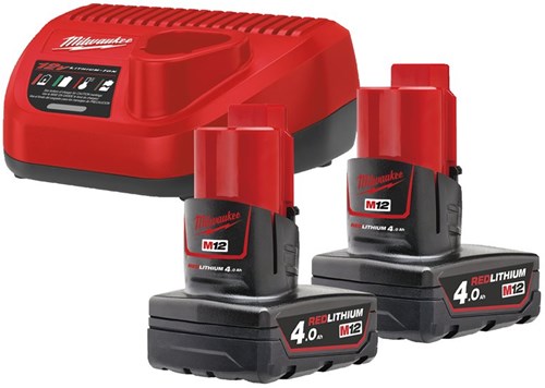 Kit Milwaukee m12nrg-402 | 12v 4.0ah - 4933459211