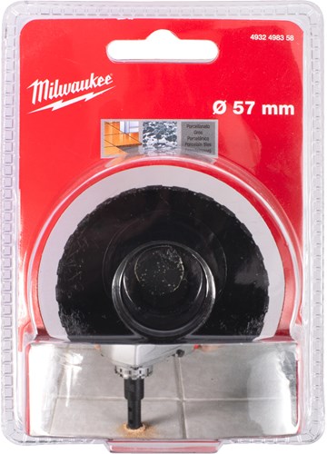 Punta diamantata per piastrelle Milwaukee M14 | 57mm-4932498358