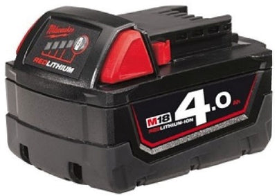 Batería Milwaukee m18 b4 (18 v 4,0 ah li-ion) - 4932430063