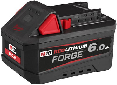 Batería Milwaukee m18 fb6 redlithium™ forge™ de alto rendimiento (ion de litio de 18 v 6,0 ah) - 4932492533