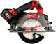 Sega circolare a batteria Milwaukee M18 FCSDC165-552C | 165 mm | incl. 2 batterie m18 hb5,5 e caricabatterie m12-18fc | nella custodia da trasporto - 4933499997
